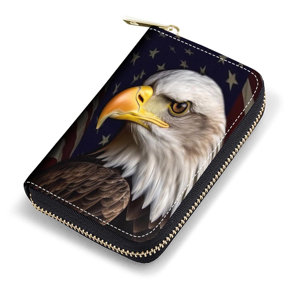 4645 Credit Card Holder, RFID Blocking Small Leather Card Wallet , Credit